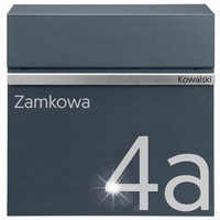 ANTRACYTOWA SKRZYNKA POCZTOWA EXLUSIVE WZÓR 2