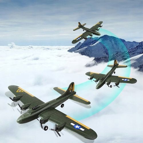 Zdalnie Sterowany Samolot Latający dla Początkujących RC B-17 Bombowiec RTF na Arena.pl