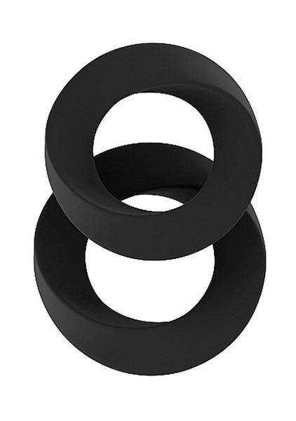 No.24 - Cockring Set - Black (H) zdjęcie 1