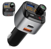 Transmiter FM Zestaw głośnomówiący BT MP3 QC 3xUSB Iphone Gsm ładowarka