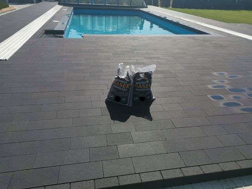 Suchy Piasek Bazaltowy Fuga Zasypka Grafit Do Kostki Brukowej 0-1mm na Arena.pl