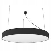 Lampa sufitowa Smartled zintegrowana LED czarna 50W 80 cm nowoczesna