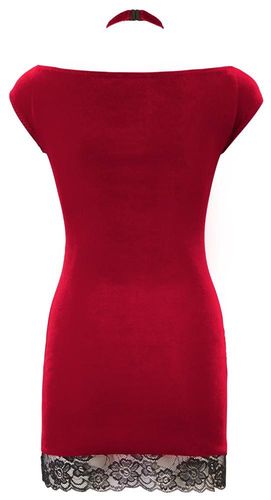 velvet dress red s na Arena.pl