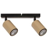 Downlight lampa metalowa ZOOM 33320 Sigma spot czarny złoty