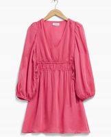 & Other Stories Long Sleeve Fit & Flare Dress 36