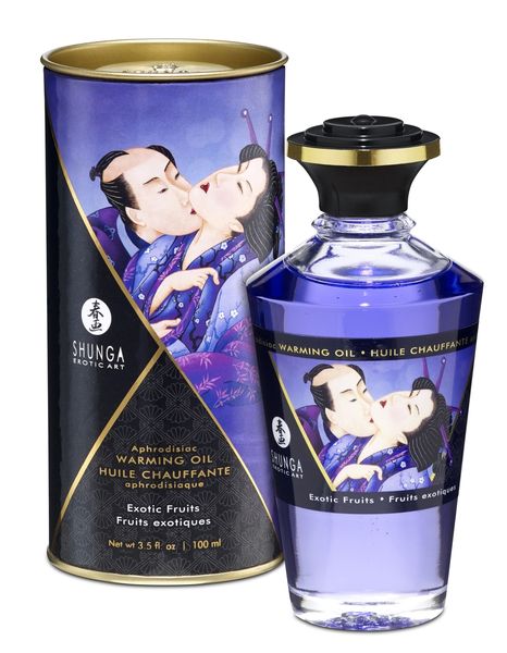 Shunga - Aphrodisiac Oil Exotic Fruits 100 Ml zdjęcie 1
