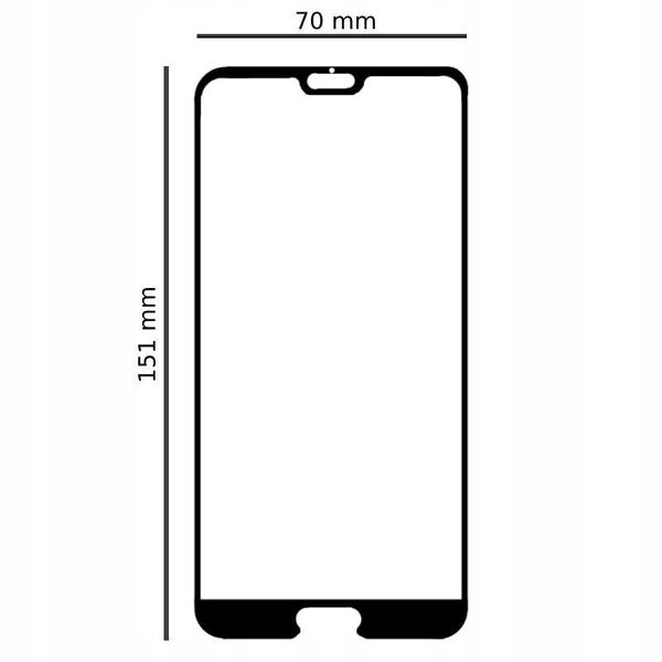 Spacecase Glass 5D Huawei P20 Pro zdjęcie 3
