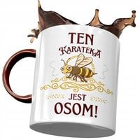 Kubek Bordowy Dla Karateki Jest Osom! Prezent Z Nadrukiem Ze Zdjęciem