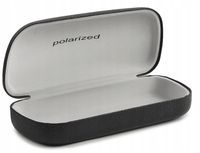 Markowe Twarde etui CZARNE Futerał na okulary PolarZone