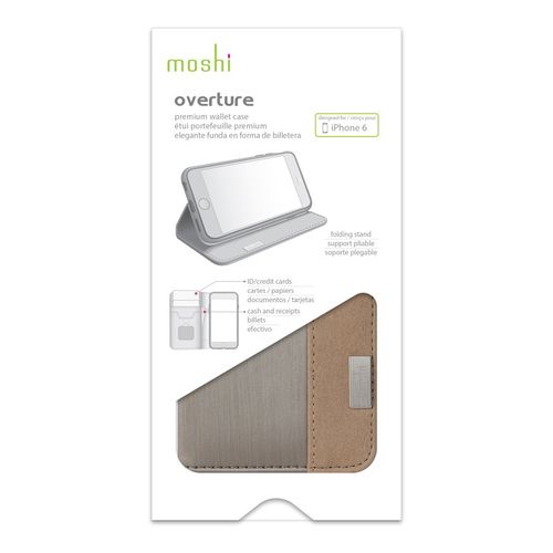 Moshi Overture - Etui iPhone 6s / iPhone 6 (Titanium) na Arena.pl