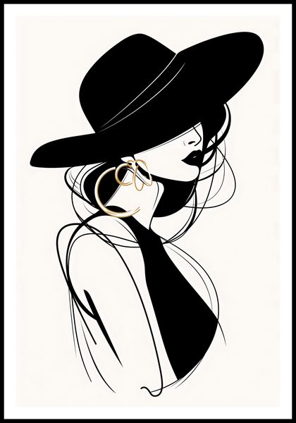 Plakat 67,5x100cm Uwikłana Elegancja zdjęcie 3