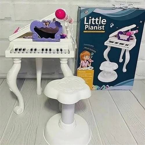 Fortepian Pianino Dla Dzieci Organy Mikrofon J93-01. na Arena.pl