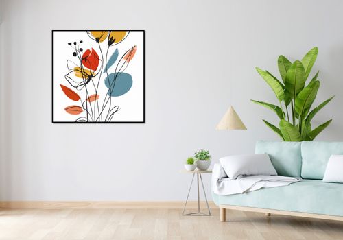 Plakat 90x90cm Ogród przy Lecie na Arena.pl