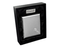 Srebrna Papierośnica z Mustangiem w Opakowaniu Prezentowym Gentelo