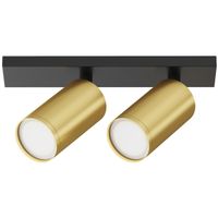 Lampa sufitowa Focus S C051CL-U-02BMG Maytoni reflektory nad stół czarne złote