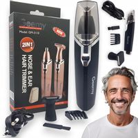 TRYMER MASZYNKA GOLARKA DO NOSA USZU BRODY BRWI GEEMY 2w1 SOLIDNA