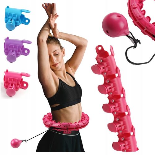 KRĘĆ SIĘ I CHUDNIJ HULA HOP wypustakmi masażerem obciążeniem SMART HULAHOP na Arena.pl