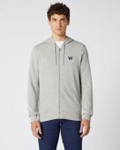 WRANGLER SIGN OFF ZUPTHRU MĘSKA BLUZA MID GREY MELANGE W6B4HAX37 XL