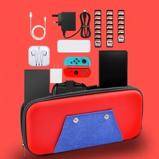 Etui Case WZMOCNIONY Do Nintendo Switch OLED Szkło zdjęcie 8