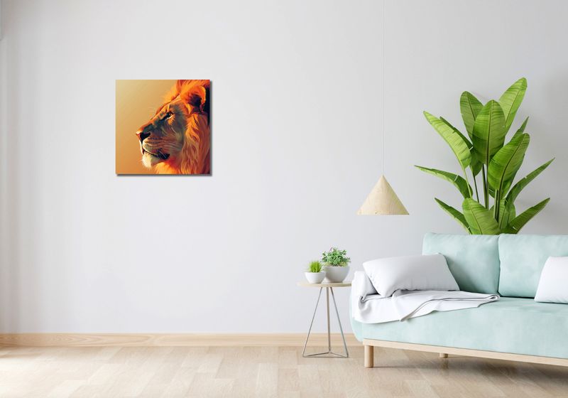 Obraz 50x50cm Król zdjęcie 2