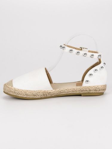 BIAŁE ESPADRYLE Rozmiar - 39 na Arena.pl