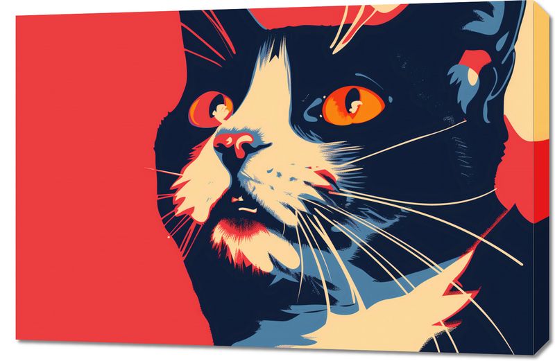 Obraz 90x60cm Szok zdjęcie 1