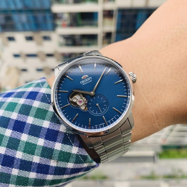Zegarek Męski Orient Open Heart Automatic RA-AR0101L10B + BOX zdjęcie 8