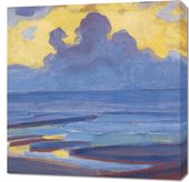 Obraz 70x70cm By the Sea, Piet Mondrian Vintage do Salonu