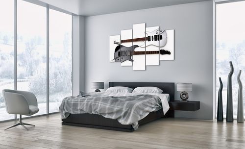 Obraz Na Płótnie - Gitara Muzyka  - 150X100 Cm - Ea150X100-0369 na Arena.pl
