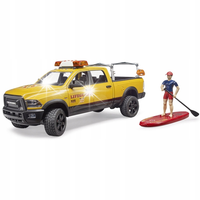 BRUDER 02506 Pick-up RAM pojazd ratownictwa wodnego