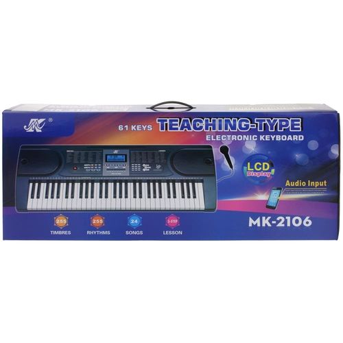Keyboard Organy Mikrofon 85 cm MK-2106 na Arena.pl