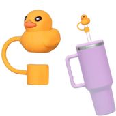 Osłonka Zatyczka na słomkę pyłoszczelna Silikonowa Kaczuszka