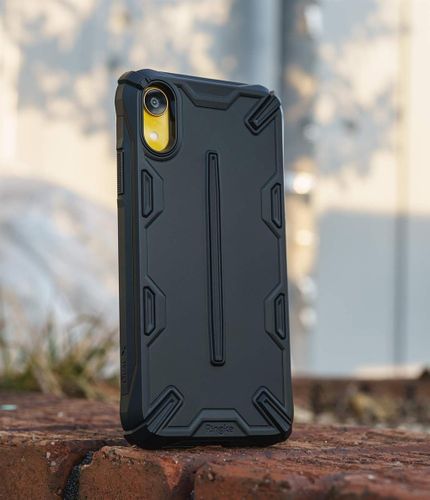 Etui Ringke Dual-X iPhone XR czarne na Arena.pl