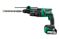 młotowiertarka akumulatorowa 18v sds+ 2*5.0ah hitsystem - hi dh18dpcwp