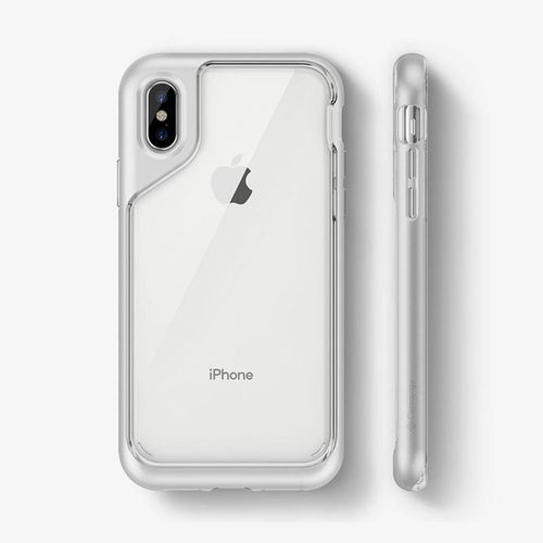 Caseology Skyfall Case - Etui iPhone Xs / X (White) na Arena.pl