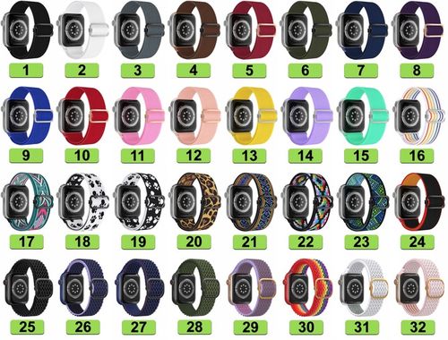 PASEK DO APPLE WATCH 2 3 4 5 6 7 8 9 10 SE 42MM 44MM 45MM 46MM 49MM 32 KOLR na Arena.pl
