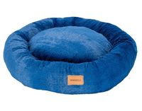 Przytulne włochate legowisko dla psa - Mimiko Pets Shaggy XL 75cm chabrowe