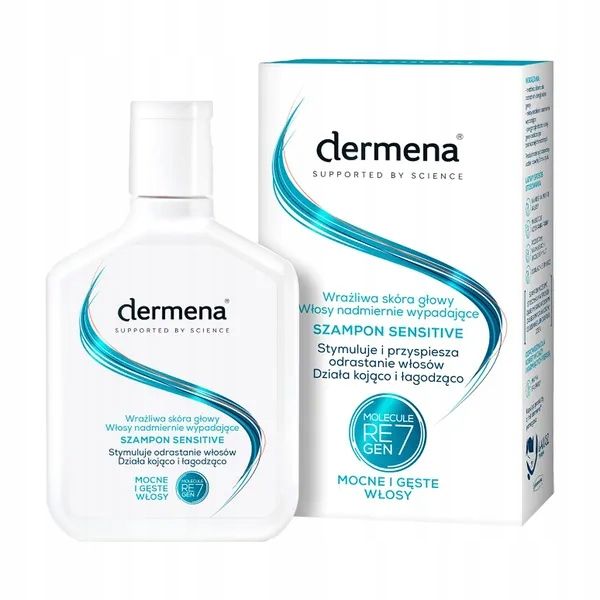 Dermena Sensitive, szampon do wrażliwej skóry i wypadających włosów, 200 ml zdjęcie 1