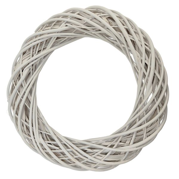 Wianek wiklinowy biały WS-50 zdjęcie 1