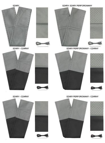 POKROWIEC NA KIEROWNICE ZE SKÓRY BUS VAN SUV TIR na Arena.pl