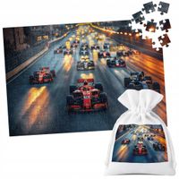 PUZZLE TRADYCYJNE - BOLID F1 WYŚCIGI SPORT - 96 el