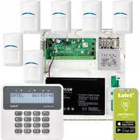 SATEL PERFECTA 16 LTE SMS ZESTAW ALARMOWY APLIKACJA MOBILNA SATEL 6x BOSH