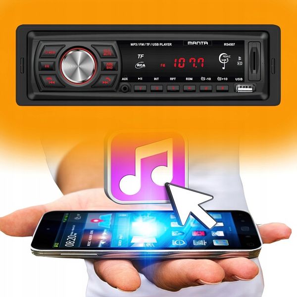 Radio samochodowe MANTA RS4507BT zdjęcie 16