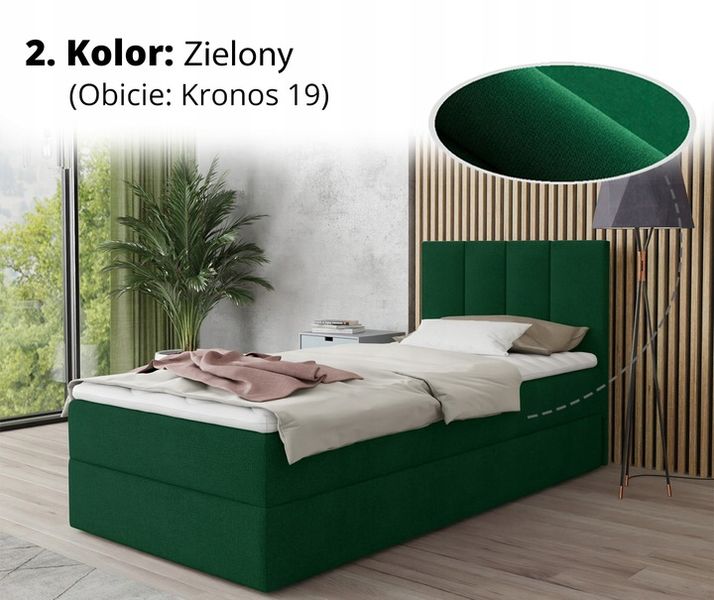 Kontynentalne łóżko, pojemnik i materac + topper, bonell, STAR MINI 120 zdjęcie 10