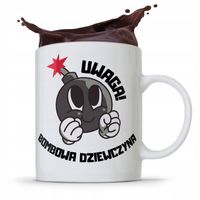 Kubek Prezent Dla Dziewczyny Wybuchowa Dziewczyna Z Nadrukiem Ze Zdjęciem