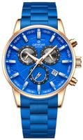 Zegarek Męski Giewont Chronograph Sapphire Niebieski GW4580-B5