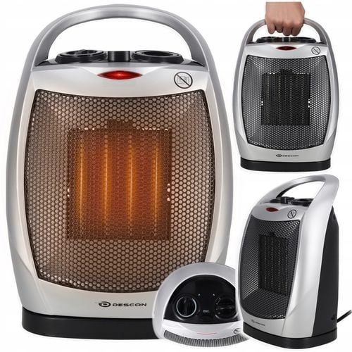 TERMOWENTYLATOR FARELKA GRZEJNIK ELEKTRYCZNY CERAMICZNY Z TERMOSTATEM na Arena.pl