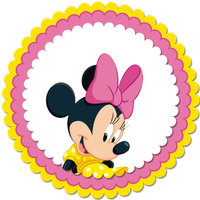 Opłatek na tort Urodziny Myszka Miki Mini Myszki Roczek