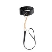 obróżka ze smyczą maze wide choker & leash bijoux indiscrets