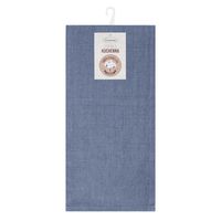 Ścierki kuchenne Karin bawełna  komplet 50x70 cm niebieskie paski